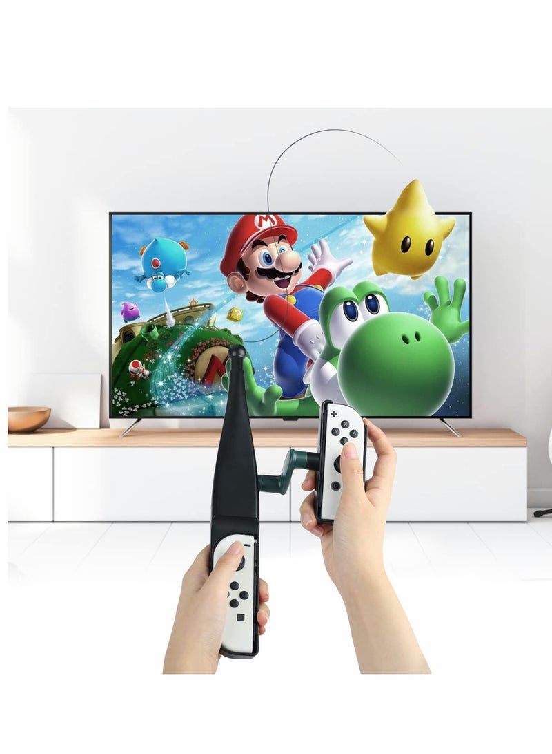 Excefore Fishing Rod Compatible with Joy Con, Fishing Game Kit compatible Nintendo Switch OLED Bass Pro Shops - the Strike Championship Edition and Legendary Standard - Image 3