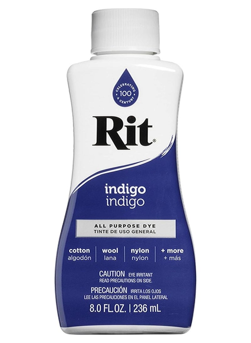 Rit All-Purpose Liquid Dye, Indigo - Image 1