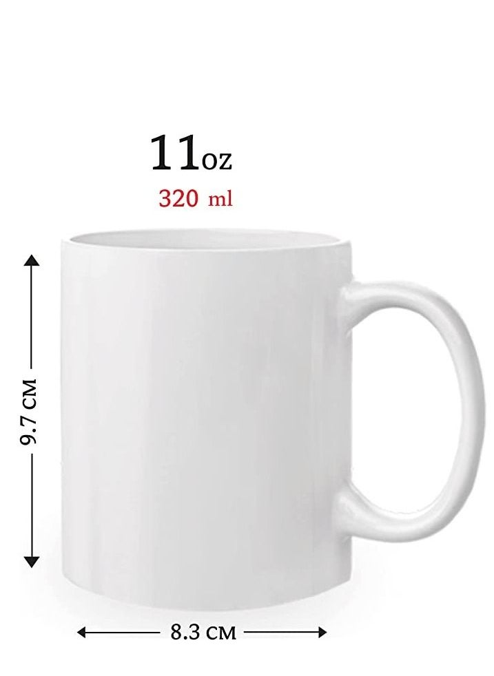 PRINTSHOP4ME - Happy Anniversary Couple Mug Gifts | Best Anniversary MUG | Wedding Anniversary Mug | Anniversary Couple Mug| COFFEE MUG - Set of 2 Pcs (Design 1) - Image 1
