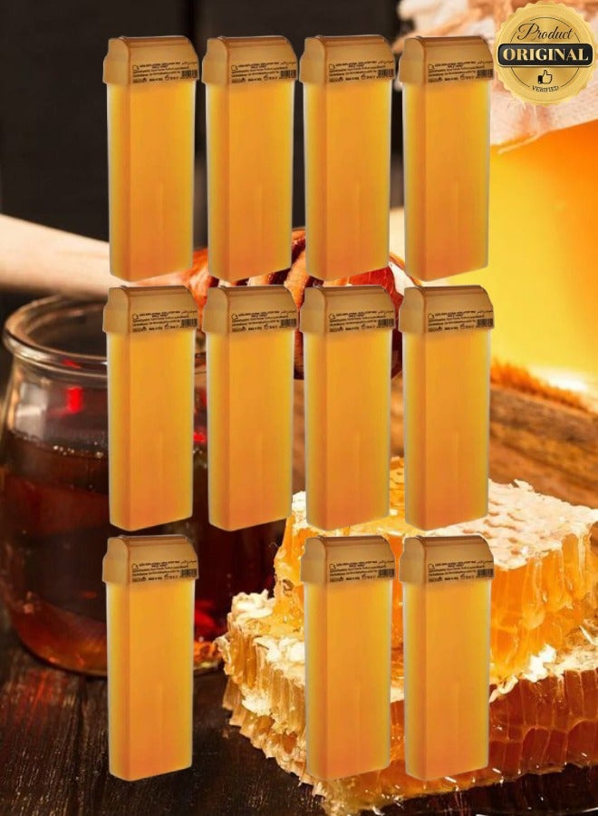 Spa System 11 Pieces Honey Depilatory Wax Refill Beige 100ml - Image 1