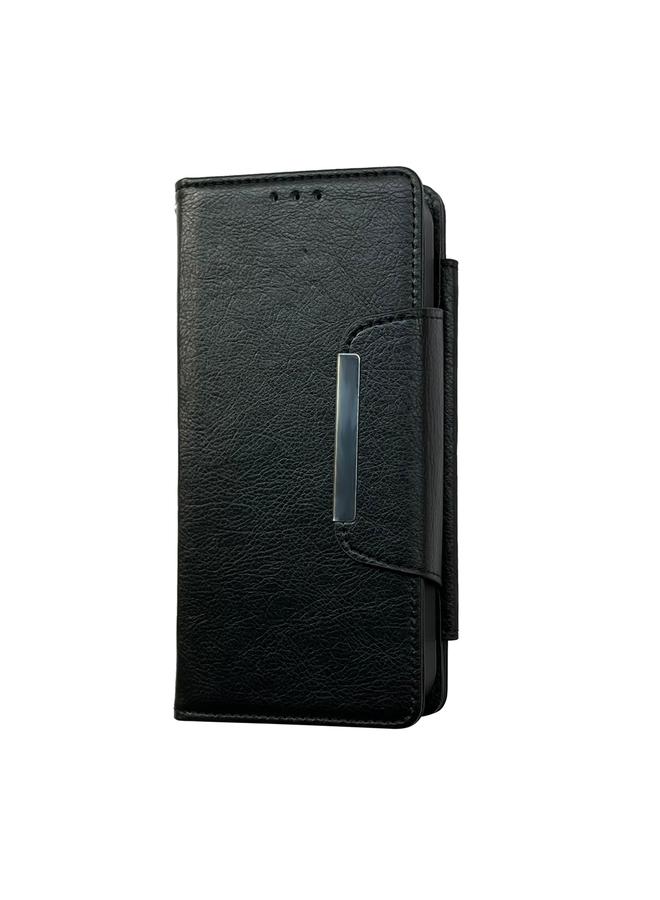 Zaboon Case For iPhone 13 Pro Multifunctional 7-Cards Wallet Leather Phone Case - Image 2