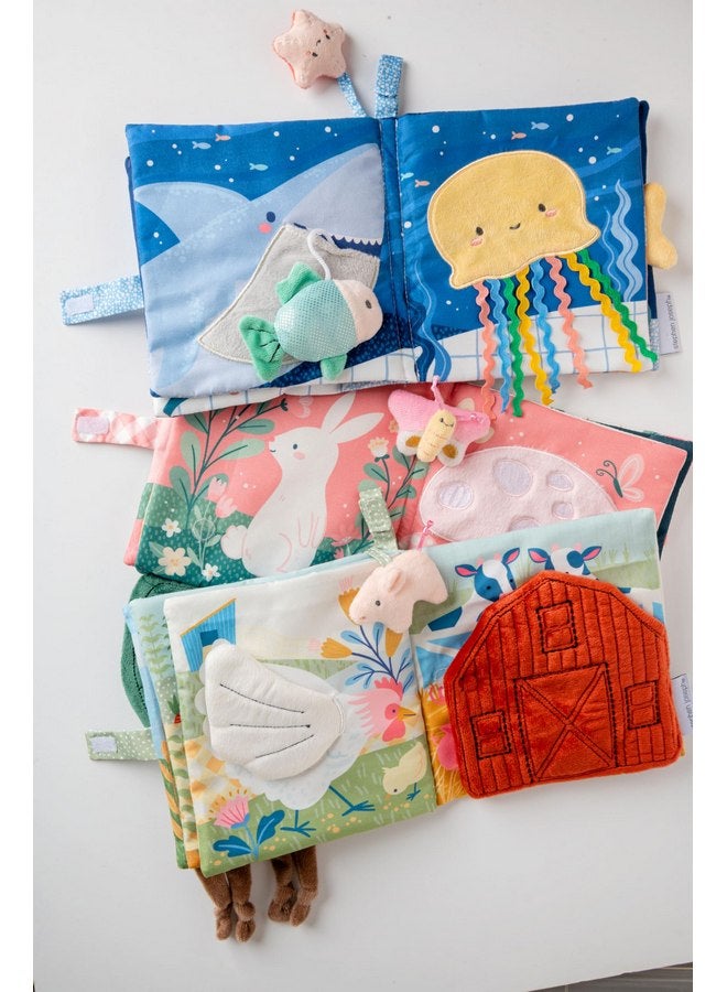 ستيفن جوزيف، كتاب قماش ناعم، كتاب أنشطة ناعم للأطفال - 6 صفحات مملوءة بالحواس، ألعاب حسية للأطفال الرضع والأطفال الصغار، الحديقة - Image 5