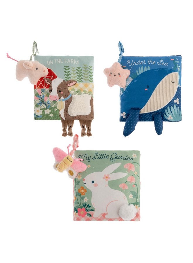 ستيفن جوزيف، كتاب قماش ناعم، كتاب أنشطة ناعم للأطفال - 6 صفحات مملوءة بالحواس، ألعاب حسية للأطفال الرضع والأطفال الصغار، الحديقة - Image 3