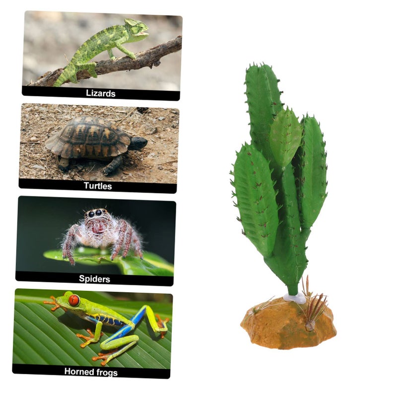 نباتات زواحف اصطناعية لموائل السلاحف والسحالي والعناكب، ديكور تسلق لتيراريوم صناعي - Image 4