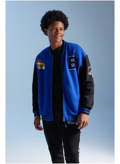 DeFacto Man Oversize Fit-Nba College Neck Long Sleeve Cardigan  - Image 5