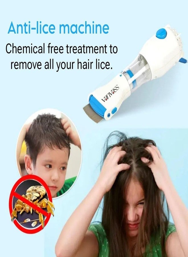 VANVASS Electrical Head Lice Comb Eggs Remover Hair Lice Comb Vacuums Machine for lice removed Head Lice Comb for Hair Head Nits Capture Comb Nit comb for hair - Image 4