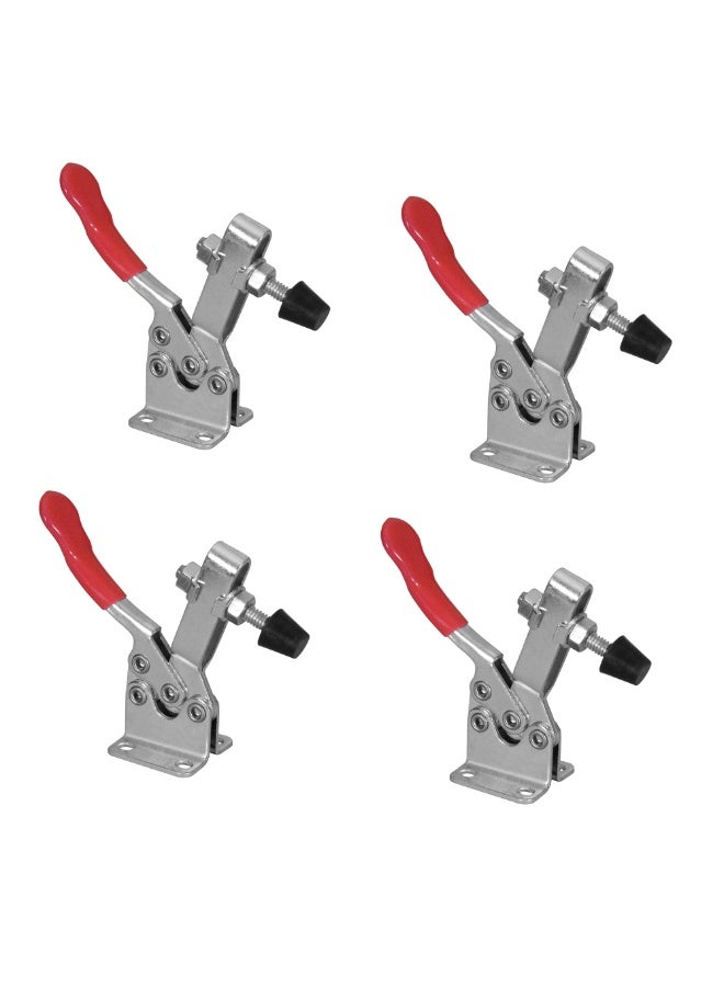 Horizontal Quick-Release Clamp – Heavy Duty CNC Machine Fixture, Fast Locking Tool for Woodworking & Metalworking,4pack - Image 1
