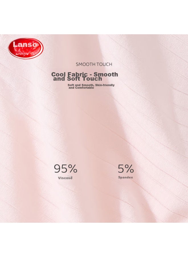LANG SHA Langsha Children's Underwear, Girls' Summer Thin Safety Shorts, Big Kids' Baby Boyshorts, Four-corner Underpants, Two-pack, Size 150  - Image 2