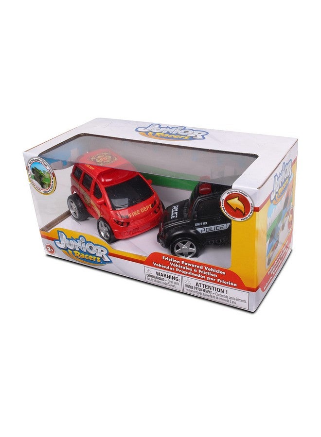 NKOK Junior Racers 2PK Friction Powered Fire Rescue & Police - Image 4
