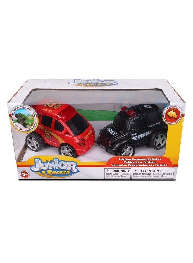 NKOK Junior Racers 2PK Friction Powered Fire Rescue & Police - Image 5