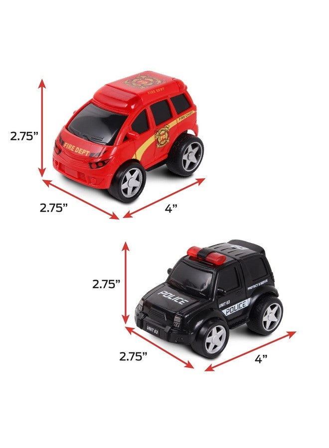 NKOK Junior Racers 2PK Friction Powered Fire Rescue & Police - Image 3