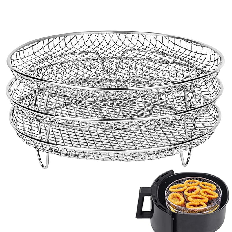 RAMLLY Air Fryer Racks for Gowise USA AirfryerAccessories for Ninja AirFryerFit all 42QT  58QT Air fryerOvenPress Cooker 