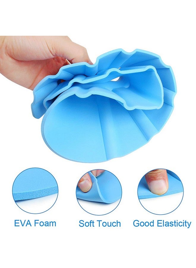 EWINEVER EWIN(R) 4pcs Soft Adjustable Baby Kids Children Shampoo Bath Bathing Shower Cap Hat Wash Hair Shield Hat - Image 2