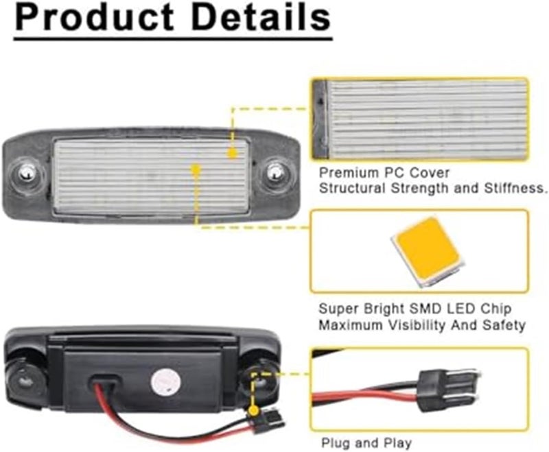 Wivplex License Plate Light for Hyundai Tucson - Image 5