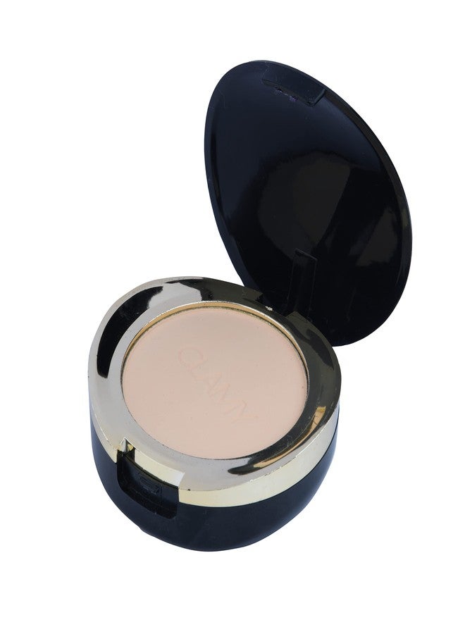Clamy 2 in 1 Compact Powder With Moisturized BB Cream Formula, Long Lasting For All Skin Types Absorbs Oil, Conceals & Gives Radiant Skin | Nude Beige 9g (Shade 1) - Image 3