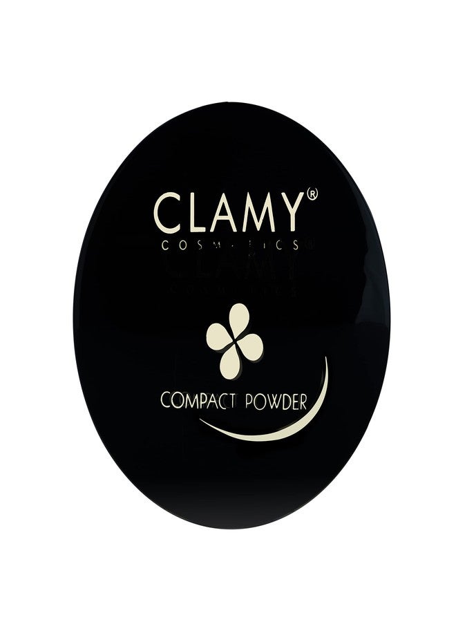 Clamy 2 in 1 Compact Powder With Moisturized BB Cream Formula, Long Lasting For All Skin Types Absorbs Oil, Conceals & Gives Radiant Skin | Nude Beige 9g (Shade 1) - Image 5