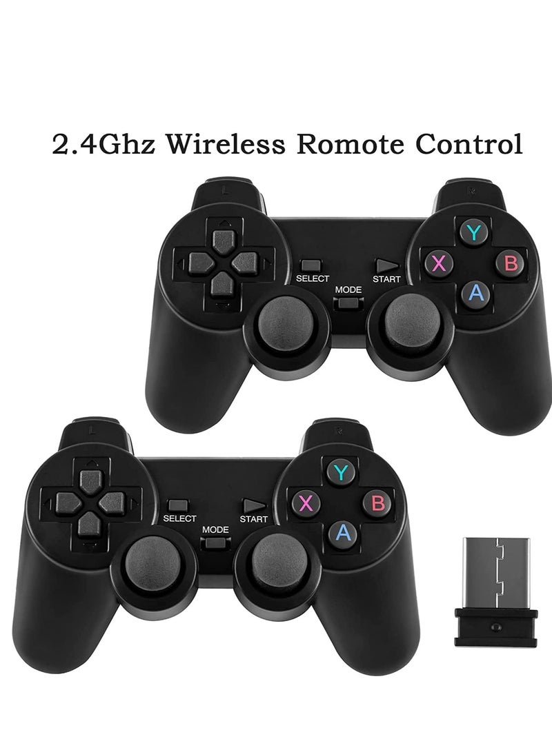 ELTRAZONE Retro Game Console with Dual Wireless Controllers Plug & Play Video Game Stick Built in 10000+ Games, 9 Classic Emulators, TV 4K High Definition HDMI Output, (64G) - Image 3