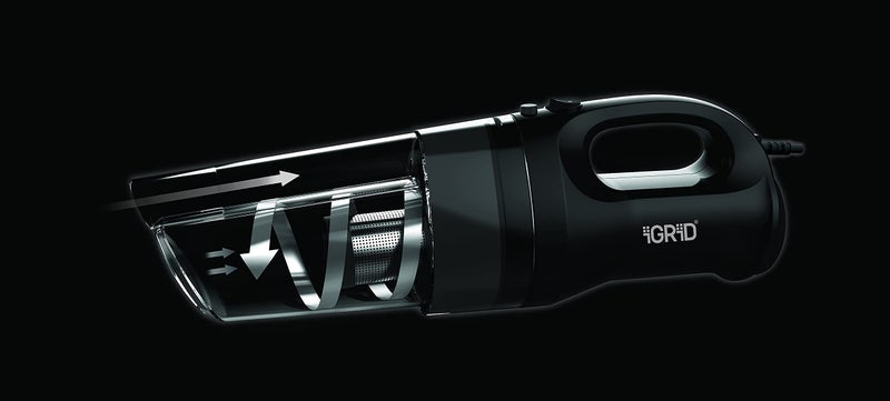 iGRiD Car Vacuum Cleaner | 150W Power, 4500Pa Suction, HEPA Filter, Lightweight, Long Cord, Compact Design - Image 5