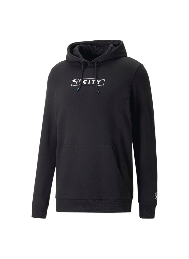 PUMA - Manchester City ftblLegacy Mens Hoodie - Image 1
