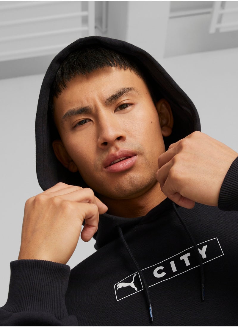 PUMA - Manchester City ftblLegacy Mens Hoodie - Image 1