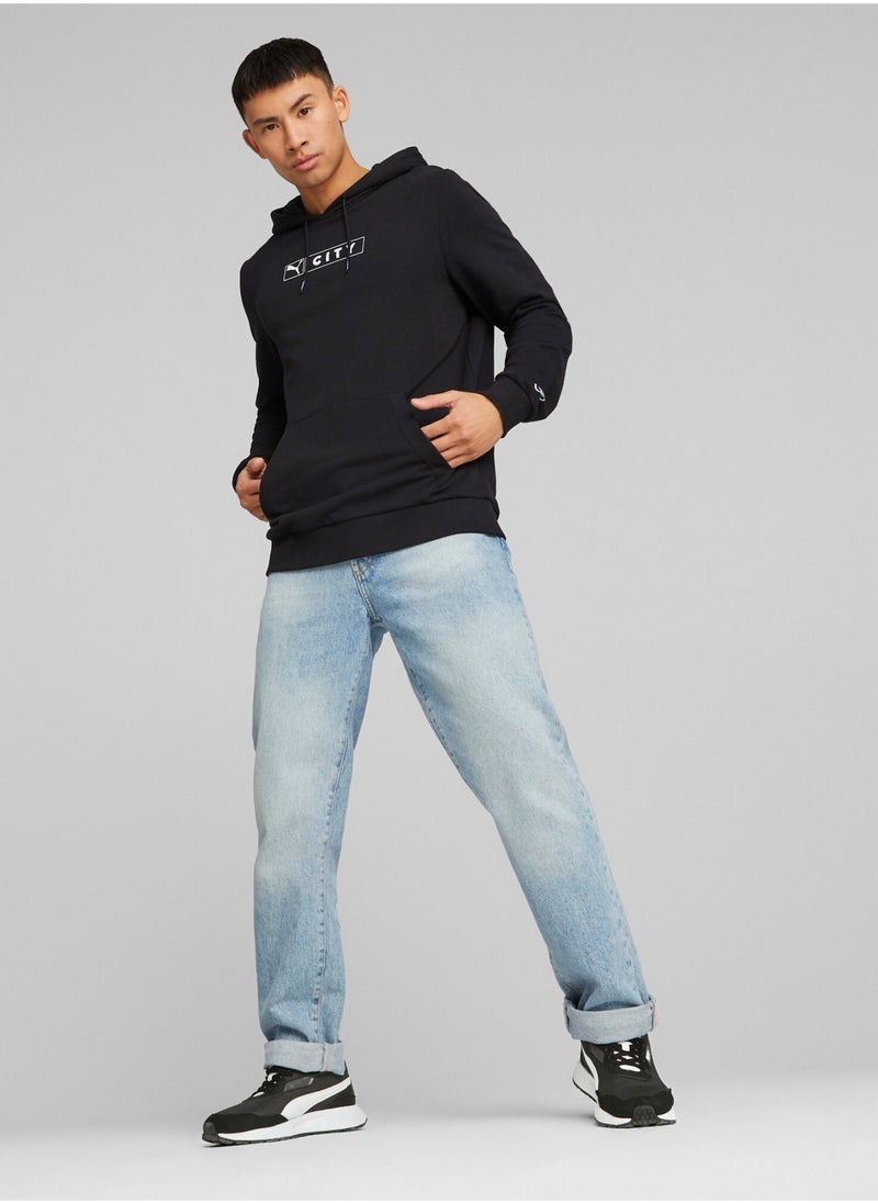 PUMA - Manchester City ftblLegacy Mens Hoodie - Image 1