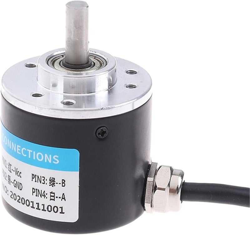 1PCS 100/200/360/400/500/600P/R Photoelectric Incremental Rotary Encoder DC 5V-24V(360pr) - Image 1