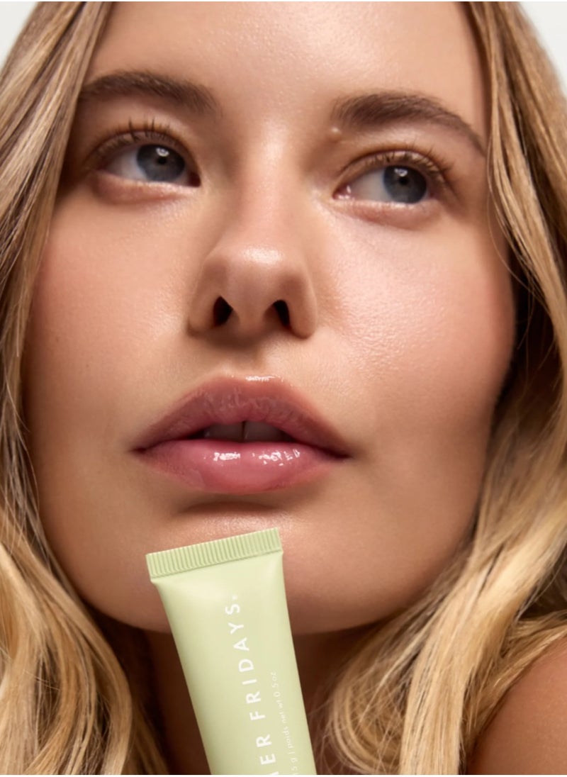 SUMMER FRIDAYS Summer Fridays Lip Butter Balm - Conditioning Lip Mask and Lip Balm for Instant Moisture, Shine and Hydration - Sheer-Tinted, Soothing Lip Care - Sweet Mint (.5 Oz)  - Image 5