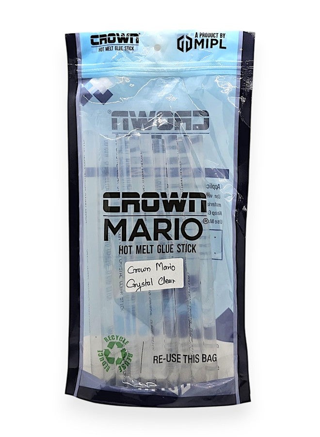 كراون غراء كراون كريستال الشفاف بالذوبان الساخن | لصق فائق القوة لمشاريع الفنون والحرف اليدوية | شفاف | 220 مم × 11 مم | عبوة من 20 - Image 2