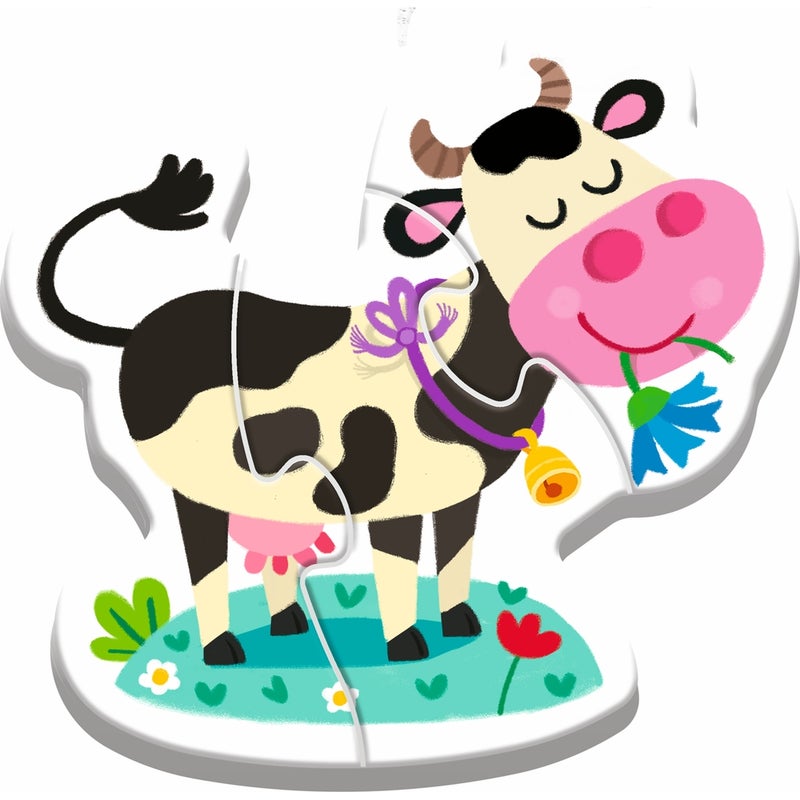 تريفل بازل حيوانات المزرعة للأطفال (2+3+4+5) قطعة - 36127 - Image 2