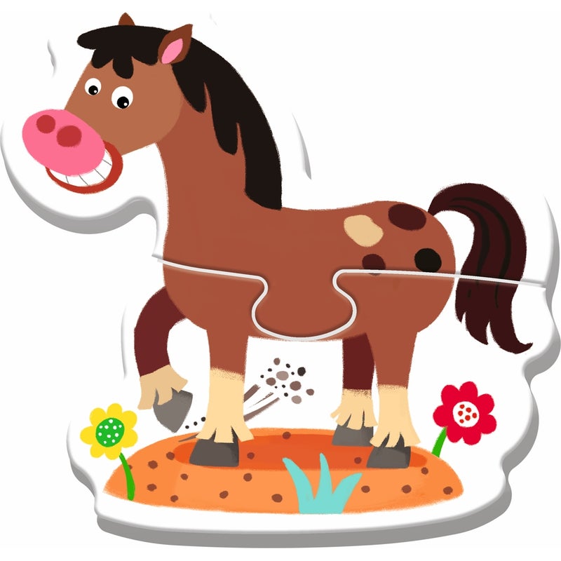 تريفل بازل حيوانات المزرعة للأطفال (2+3+4+5) قطعة - 36127 - Image 3