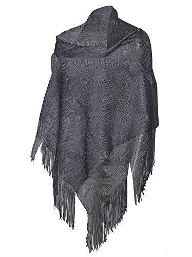 Vijiv Women's 1920s Gatbsy Vintage Shawl Wrap For Bridal Prom Wedding Party Evening Dresses - Image 3