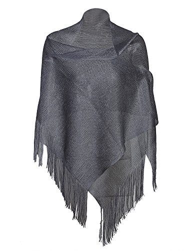Vijiv Women's 1920s Gatbsy Vintage Shawl Wrap For Bridal Prom Wedding Party Evening Dresses - Image 1