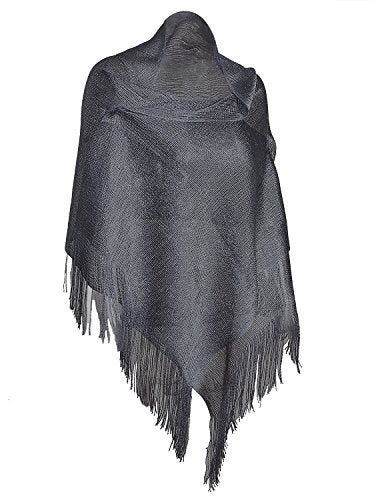 Vijiv Women's 1920s Gatbsy Vintage Shawl Wrap For Bridal Prom Wedding Party Evening Dresses - Image 2