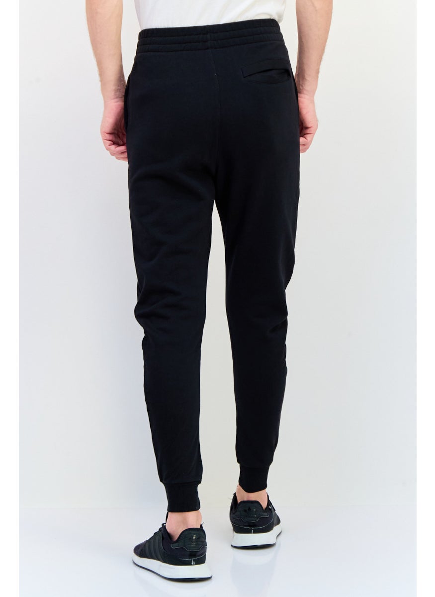 Reebok Men Sportswear Fit Outdoor Sweatpants, Black  - Image 3
