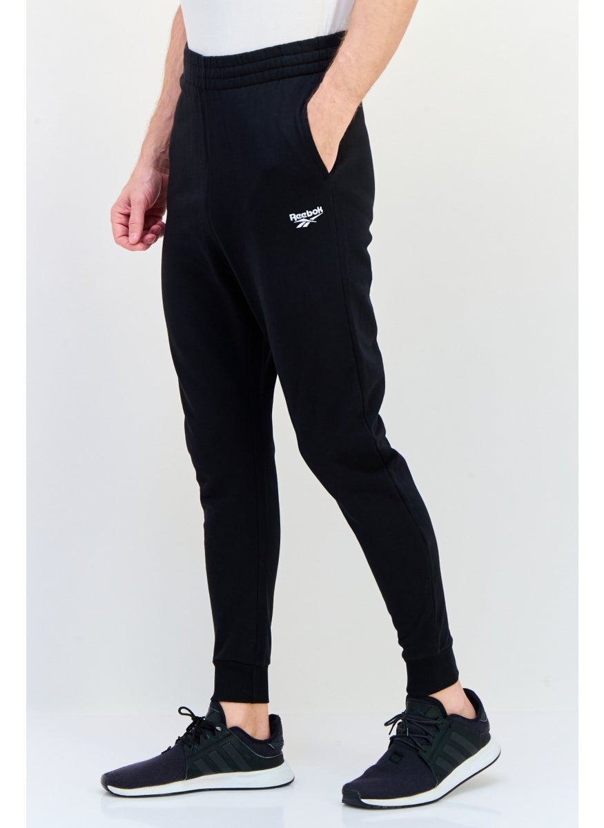 Reebok Men Sportswear Fit Outdoor Sweatpants, Black  - Image 2
