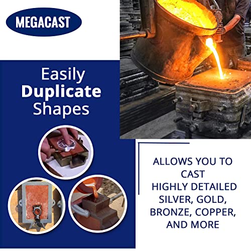Megacast Cast Iron 2-Part Flask Mold for Delft Sand Casting Jewelry Making Tool - Image 5