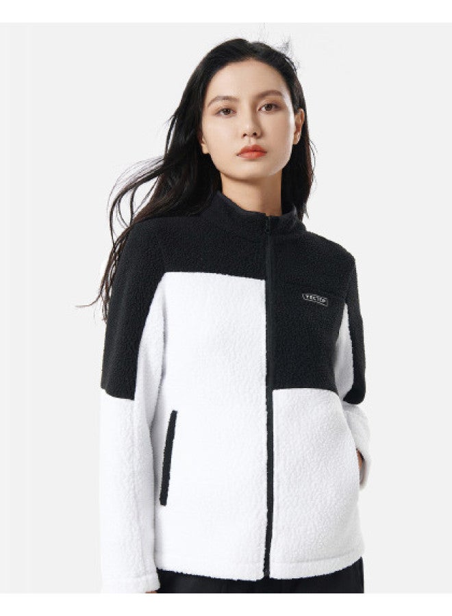 Warm Casual Fleece Cardigan Top For Women, Outdoor Fleece Jacket - Image 1