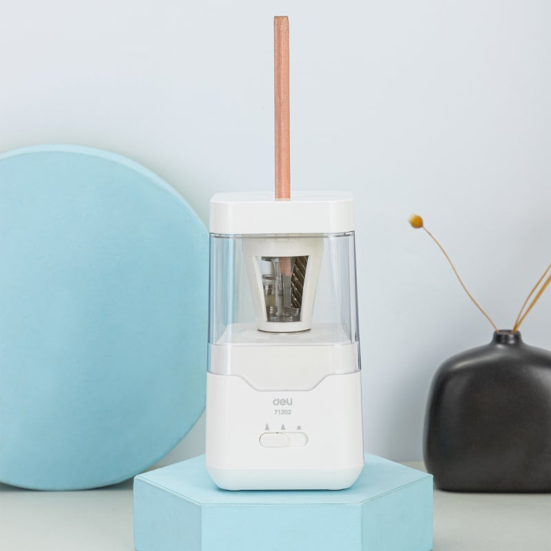 ديلي مبراة أقلام كهربائية لأقلام 6.9–8 مم مع 3 أوضاع حدة وسرعة عالية - Image 3