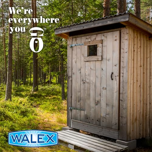 WALEX أقراص وايليكس ديو-ديسك المعطرة المحمولة - تحكم سهل في الروائح لسيارات RV، البحرية، السيارات، المراحيض المحمولة والمزيد، انتعاش طويل الأمد، مزيل الروائح، سهل الاستخدام، عبوة قابلة لإعادة الإغلاق - Image 5