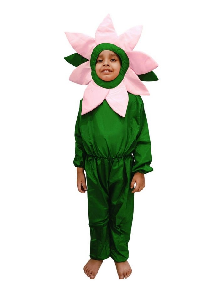بوك ماي كوستيوم زي تنكري للأطفال من BookMyCostume على شكل زهرة وردية من عمر 6 إلى 7 سنوات  - Image 5