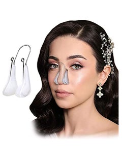 KASTWAVE Nose Shaper Lifter Clip, Lifting Soft Safety Silicone Rhinoplasty Nose Bridge Straightener Corrector Slimming Device  - Image 1