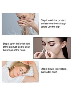 KASTWAVE Nose Shaper Lifter Clip, Lifting Soft Safety Silicone Rhinoplasty Nose Bridge Straightener Corrector Slimming Device  - Image 5
