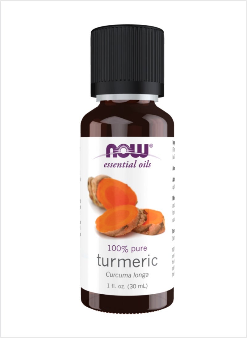 Now Essential Oils 100% Pure Turmeric Oil – 30ml