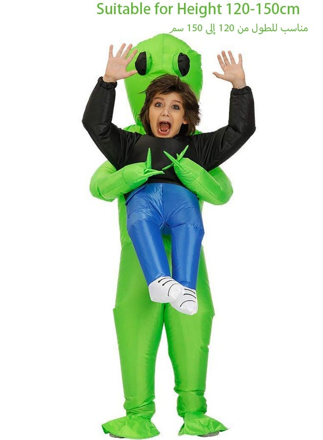 VUCATIN Alien Inflatable Suit Halloween Costume Props Christmas Role-Playing Costumes Suitable for Children and Adults Suitable for Height 120-150 Cm - Image 1
