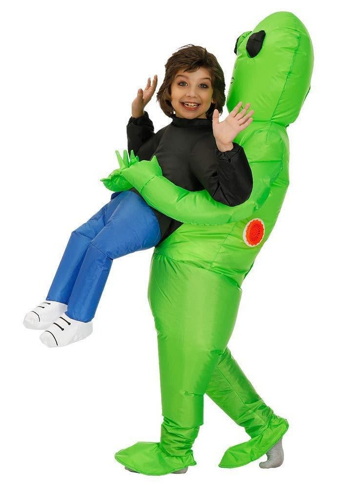 VUCATIN Alien Inflatable Suit Halloween Costume Props Christmas Role-Playing Costumes Suitable for Children and Adults Suitable for Height 120-150 Cm - Image 4