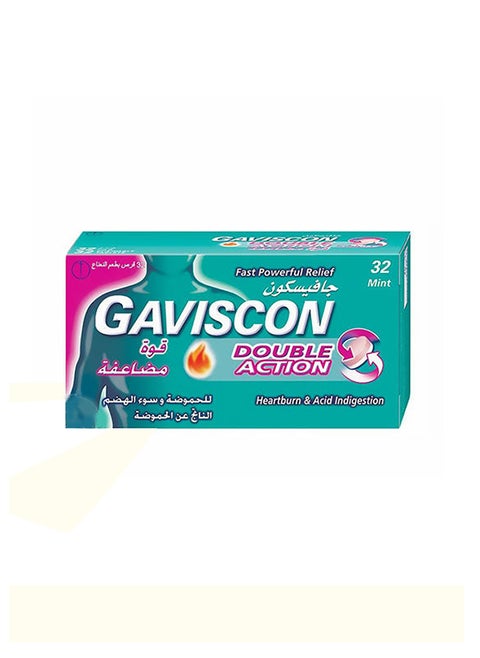 Double Action Chewable Tablets 32S
