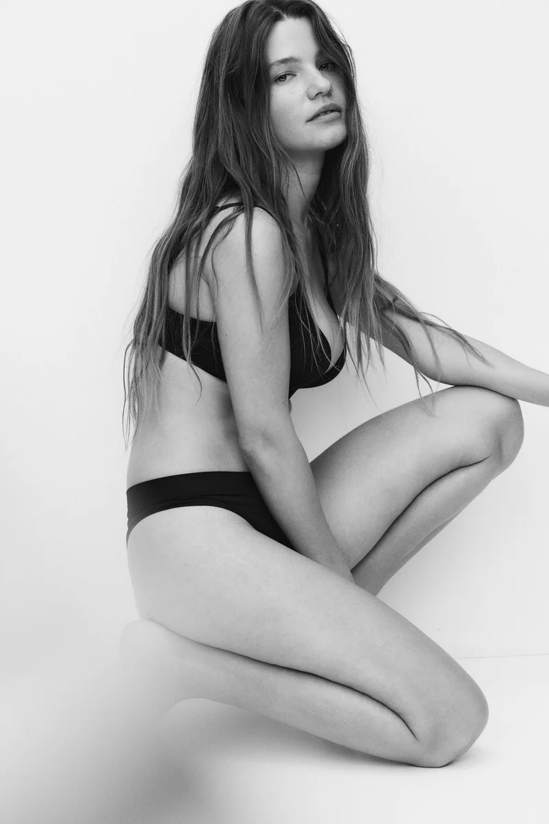 H&M  Non-wired microfibre push-up bra for Women | Best Price UAE