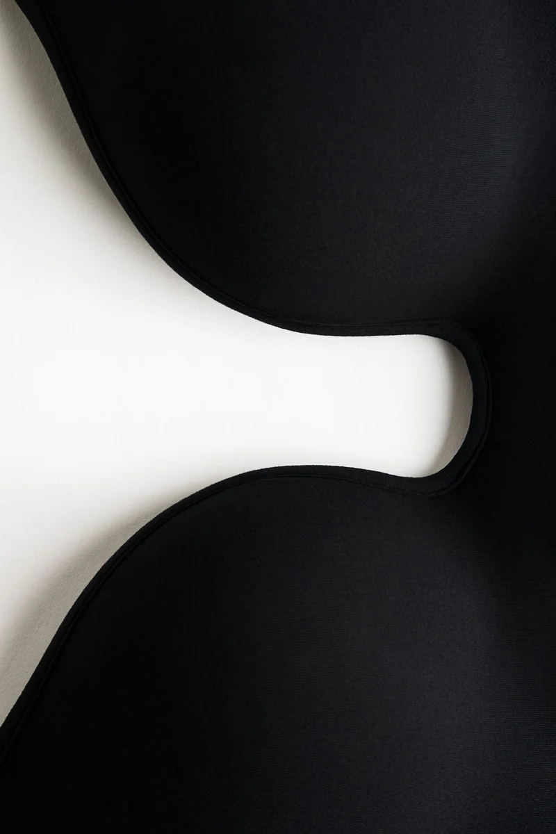 H&M Non-wired microfibre push-up bra