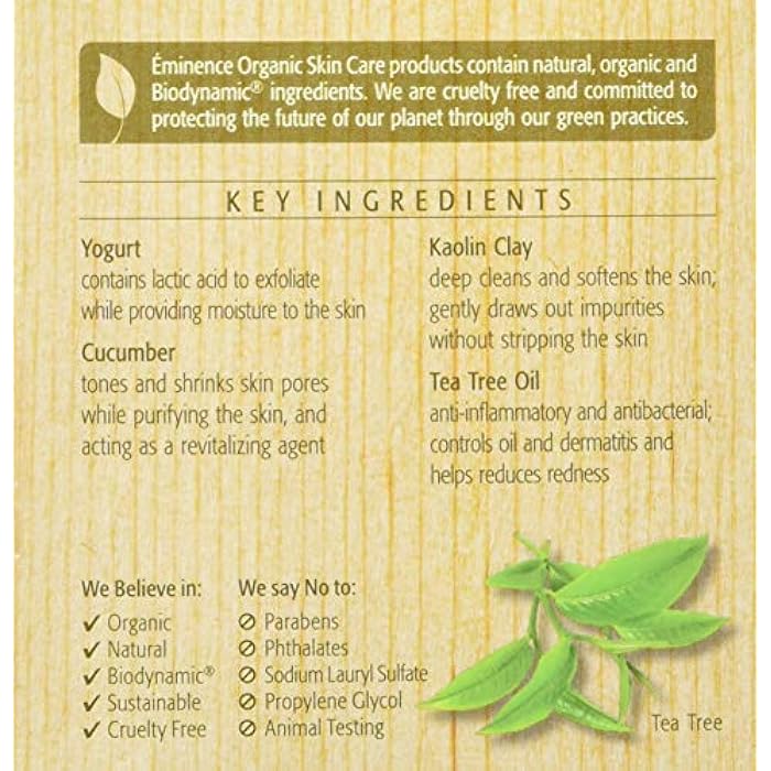 Eminence Clear Skin Probiotic Masque Skin Care, 2 Ounce - Image 5