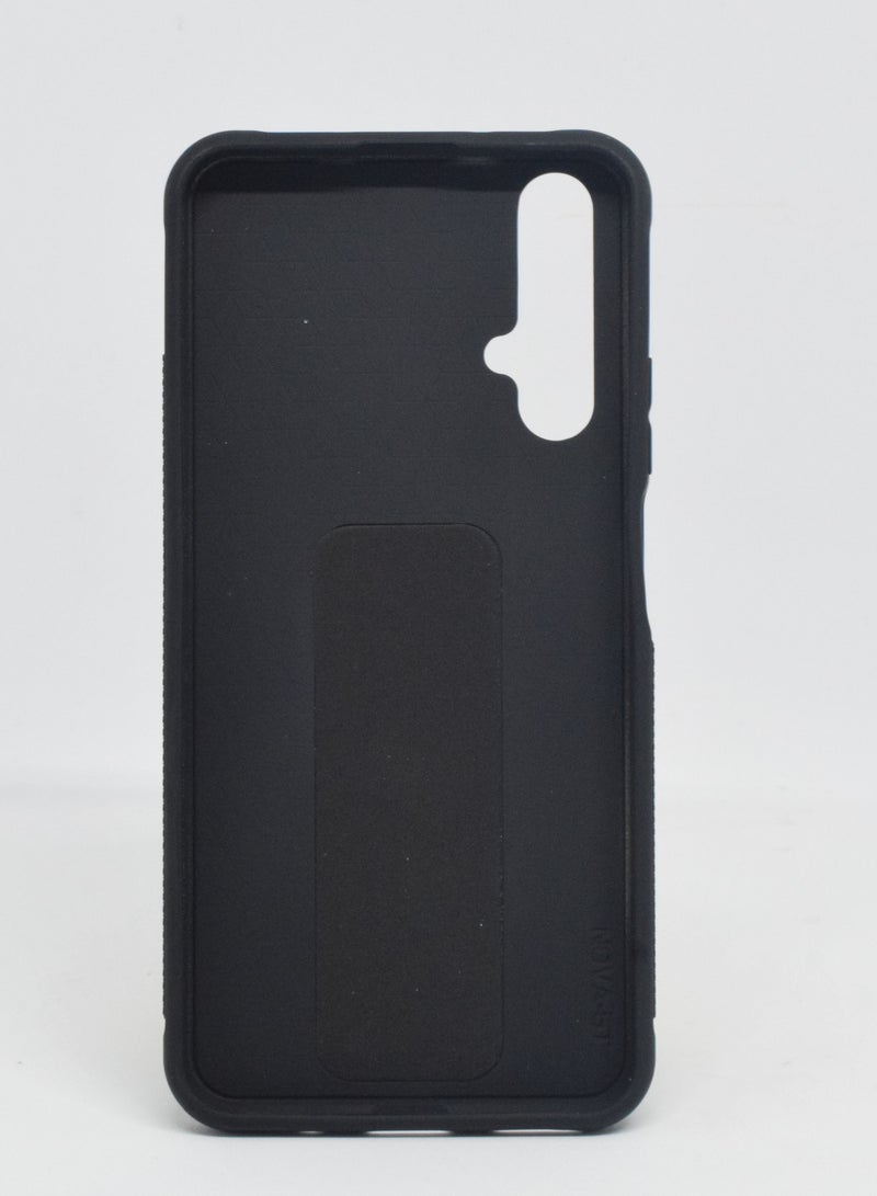 BORTONY Protective Case Cover With Finger Grip Stand For Huawei Nova 5T - Image 2